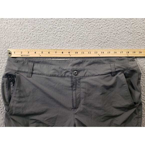 Eddie Bauer Cargo Pants Women's 16 Gray Fleece Lined Stretch Gorpcore 38x32 - Picture 5 of 16